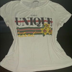 “Unique” shirt